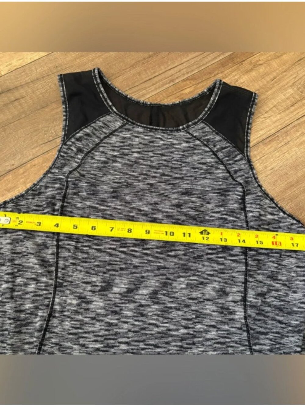 Lululemon Sculpt Tank Dramatic White & Black Size 10 - Picture 5 of 6
